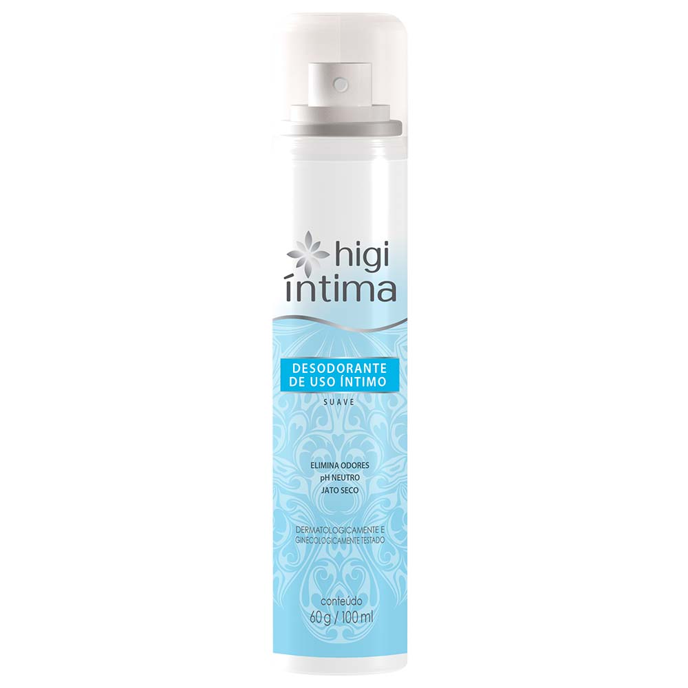 Encontraproduto.com.br - DESODORANTE HIGI INTIMA DAXX 100ML SUAVE