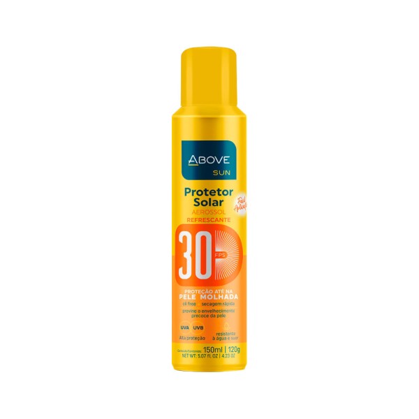 Encontraproduto.com.br - Protetor Solar Corporal Above Aerossol FPS30 150ml