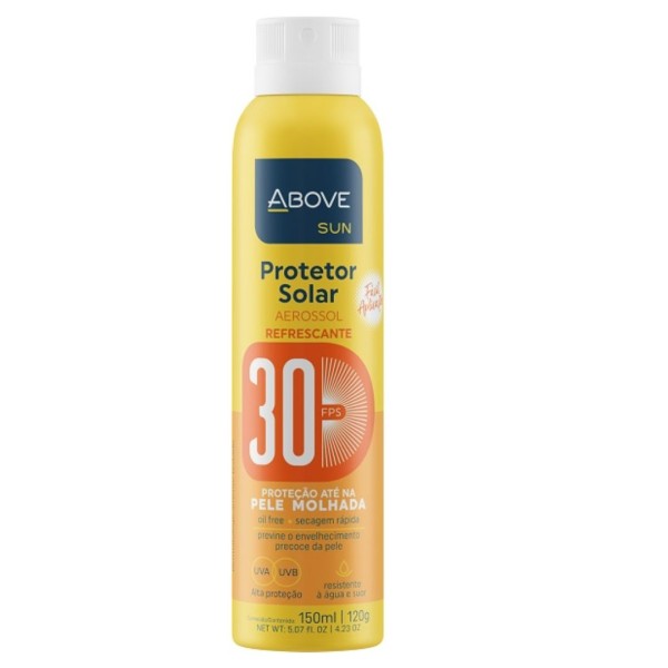 Encontraproduto.com.br - Protetor Solar Corporal Above Aerossol FPS30 150ml