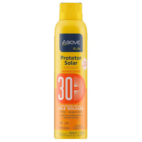 Encontraproduto.com.br - Protetor Solar Corporal Above Aerossol FPS30 150ml