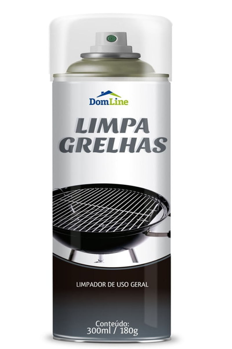 Encontraproduto.com.br - Limpa Grelha Aerossol Super Dom 300ml Dom Line