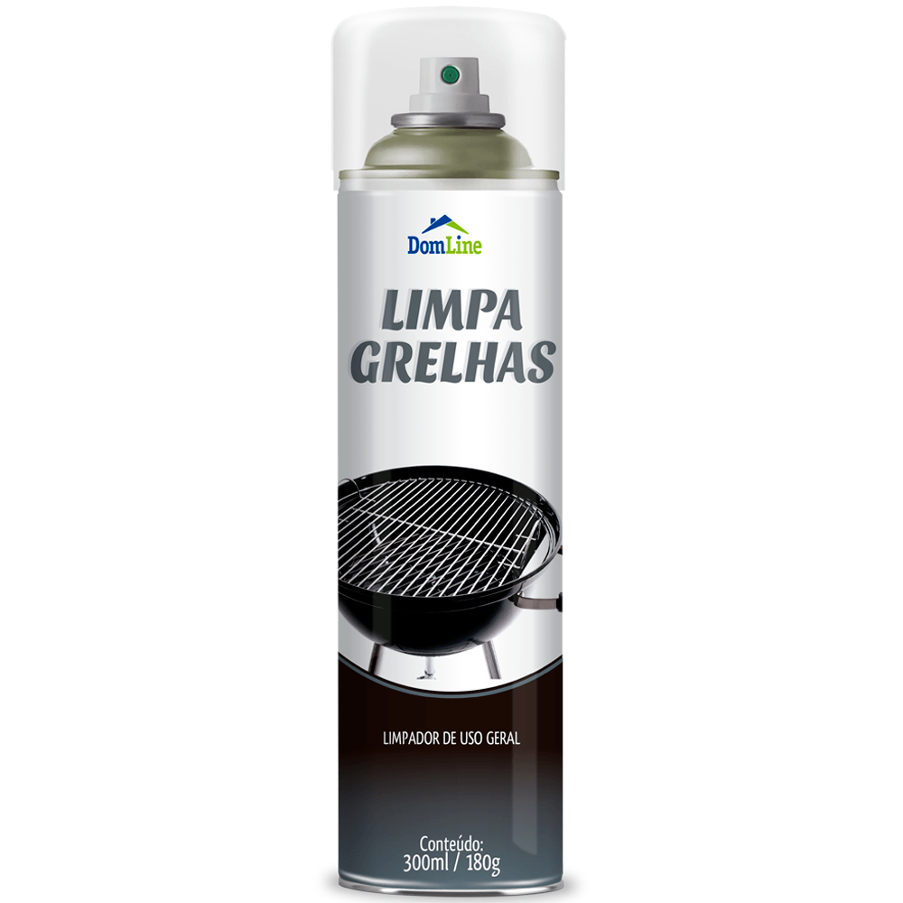 Encontraproduto.com.br - Limpa Grelha Aerossol Super Dom 300ml Dom Line