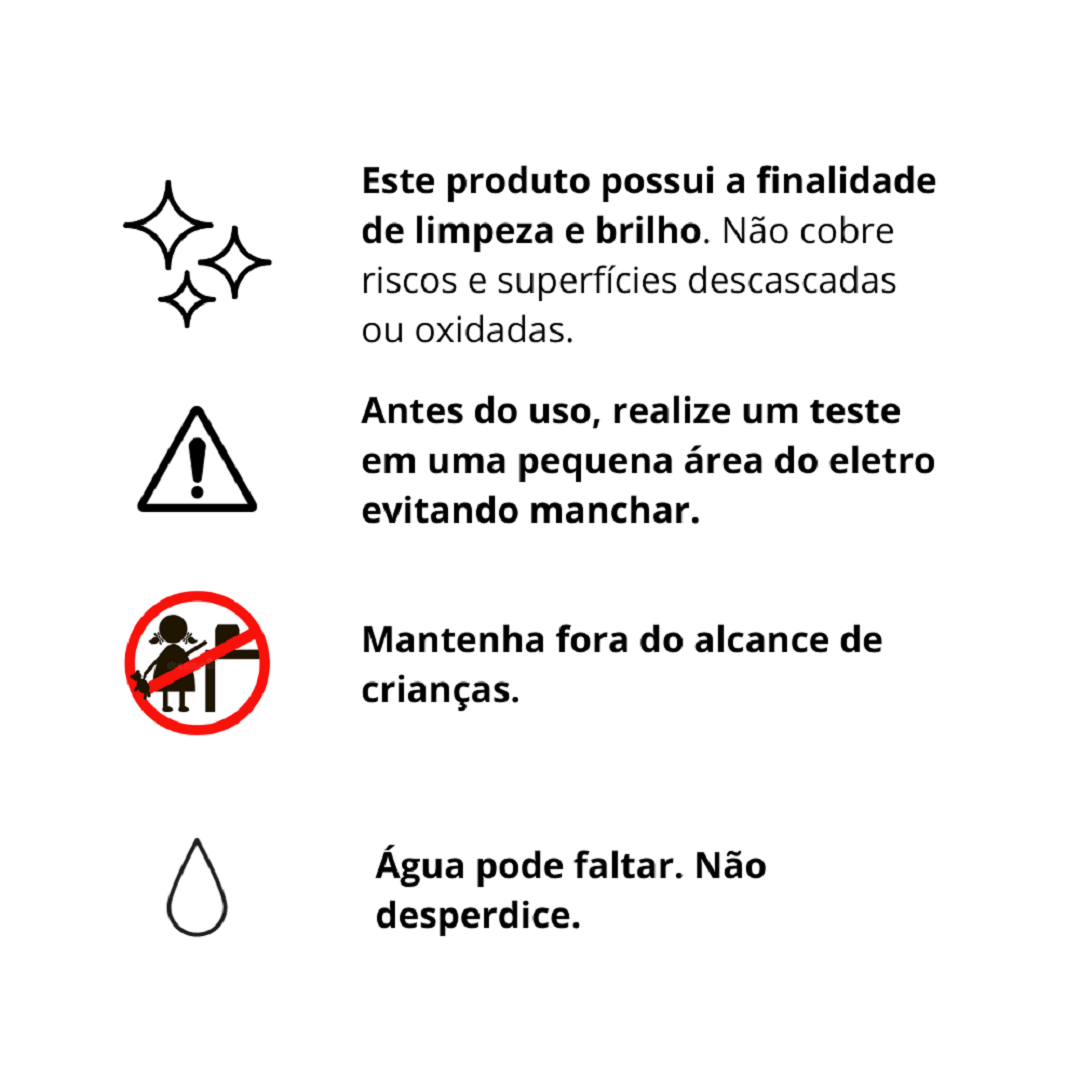 Encontraproduto.com.br - Brilha Inox 300ml Dom Line