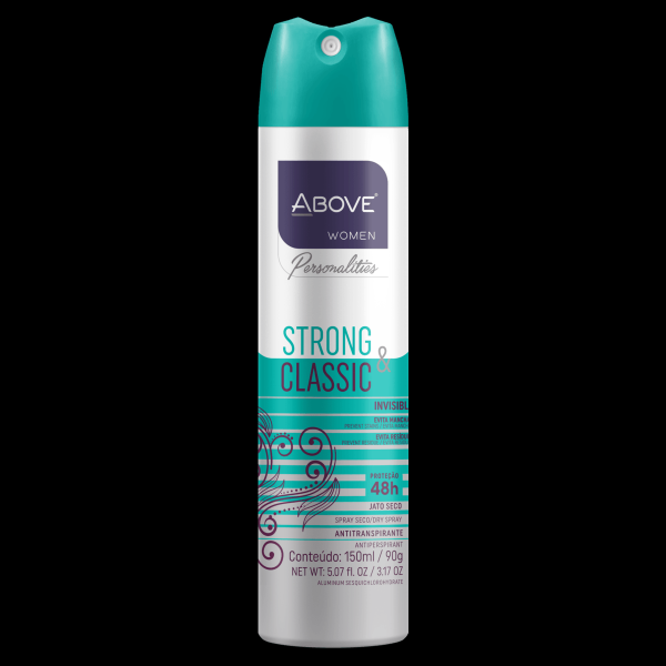 Encontraproduto.com.br - Desodorante Aerosol Above Invisible Strong/Classic 90G