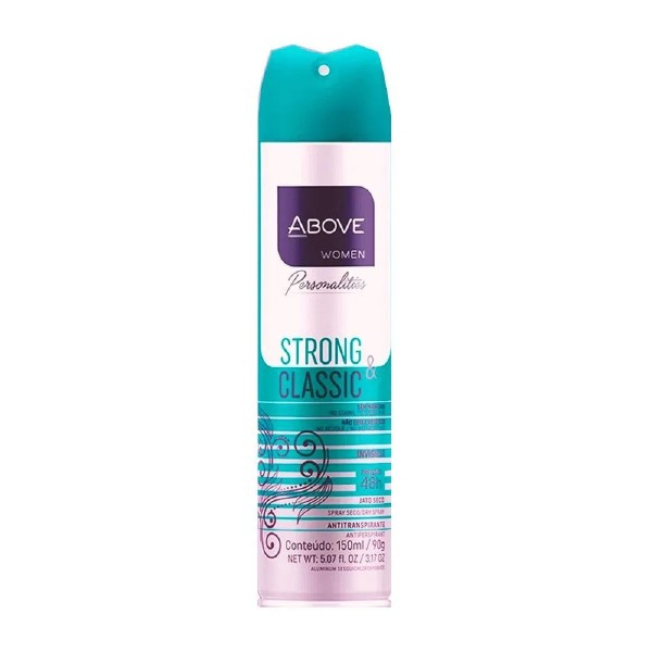 Encontraproduto.com.br - Desodorante Aerosol Above Invisible Strong/Classic 90G