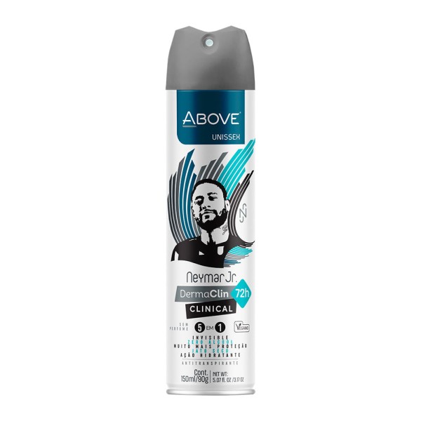 Encontraproduto.com.br - Desodorante Aerossol Above Neymar Jr Sem Perfume 5 em 1