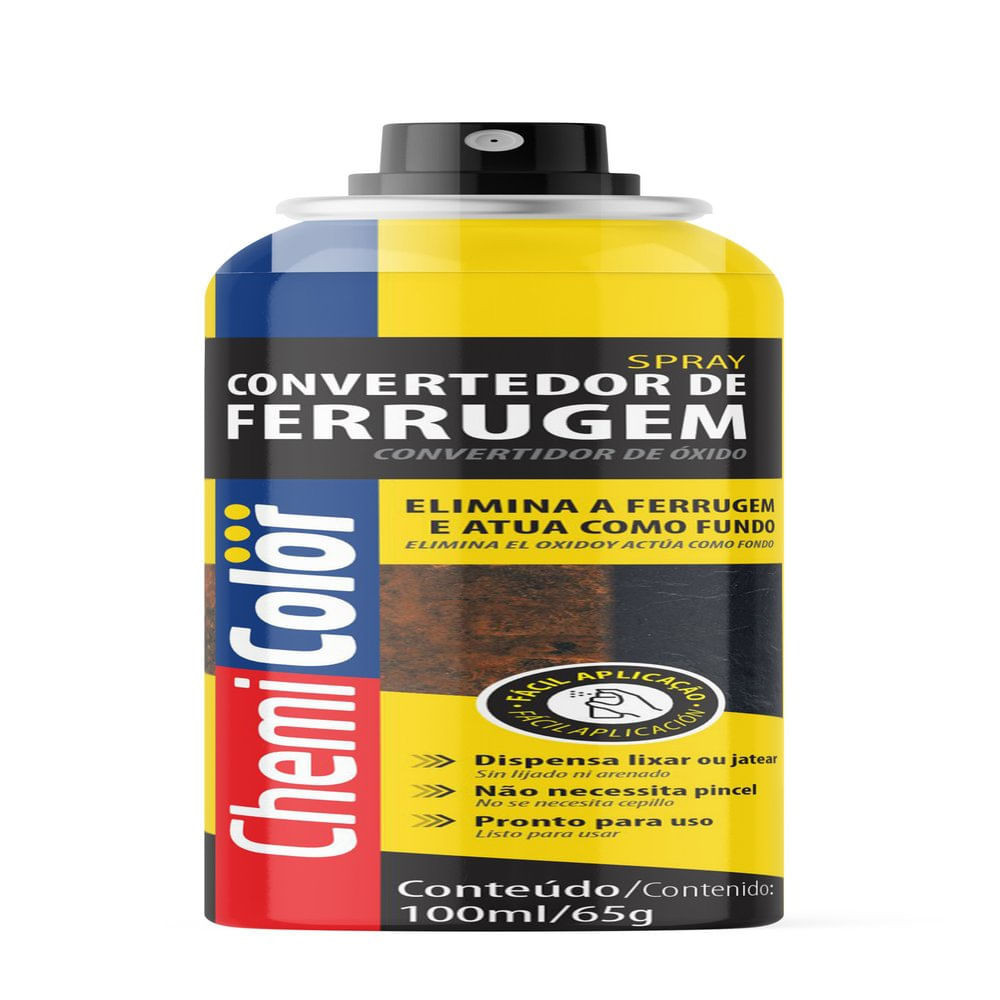 Encontraproduto.com.br - Convertedor De Ferrugem 100Ml Chemicolor
