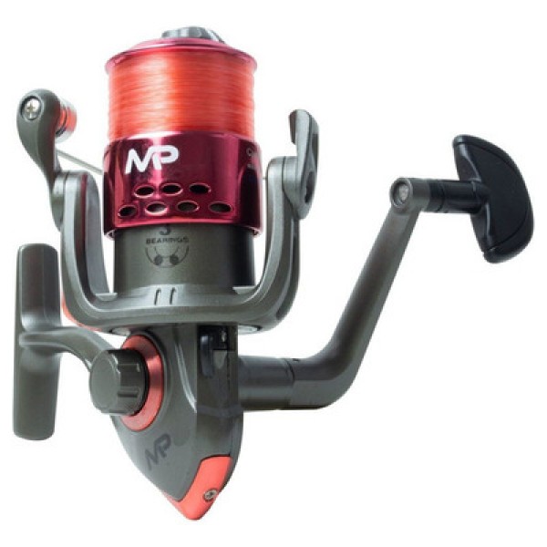 Encontraproduto.com.br - Molinete Albatroz Mp 30 Vermelho Com Linha