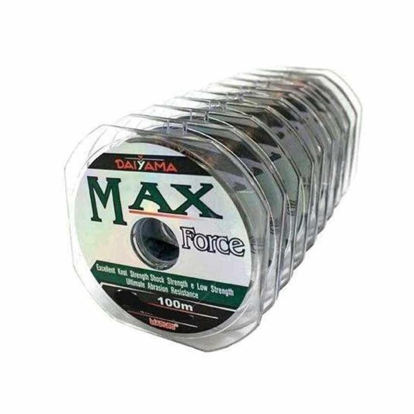 Encontraproduto.com.br - Linha De Pesca Monofilamento Max Force 9Kg 0,31Mm - 100M