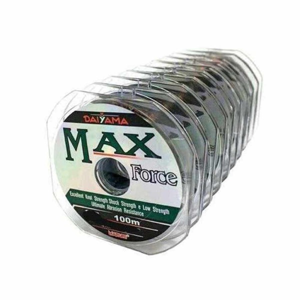 Encontraproduto.com.br - Linha De Pesca Monofilamento Max Force 9Kg 0,31Mm - 100M