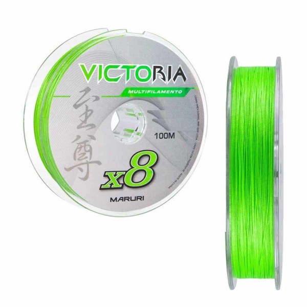 Encontraproduto.com.br - Linha de Pesca Multifilamento 8 Fios 500m Verde Lima 0.30mm 39lb