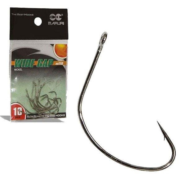 Encontraproduto.com.br - Anzol Maruri Wide Gap N2/0 - C/10un Rios E Mares