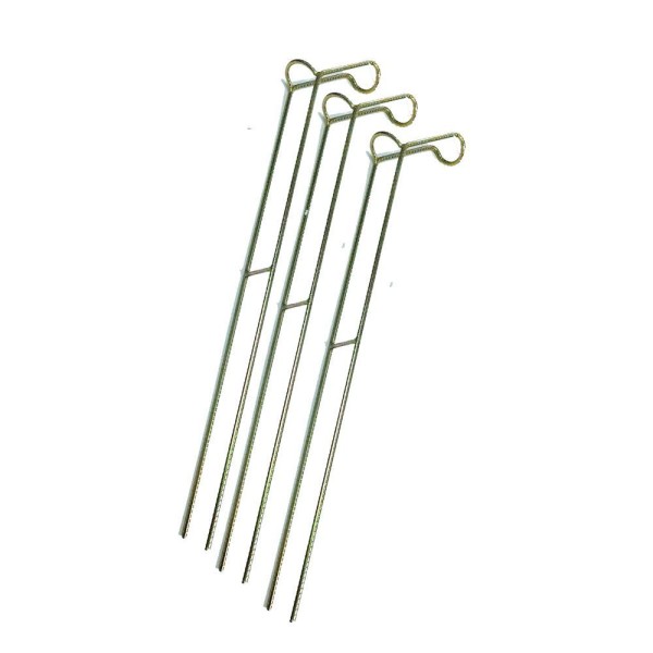 Suporte De Vara Para Barranco Dourado - Médio Fixo (3un)