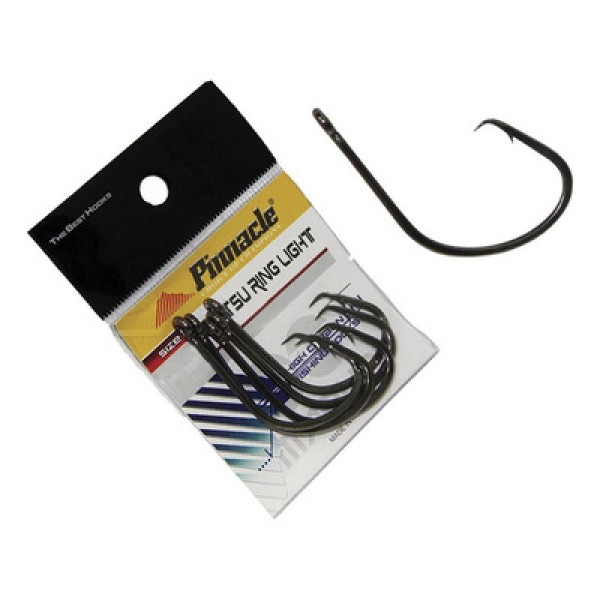 Encontraproduto.com.br - Anzol Pinnacle Mutsu Black N01 C/10un Tamba Pira Pacu