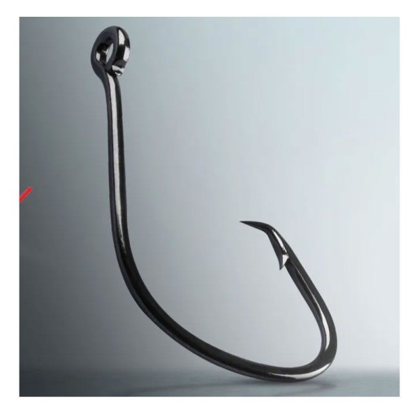 Encontraproduto.com.br - Anzol Pinnacle Mutsu Black N1/0 C/10un Tamba Pira Pacu