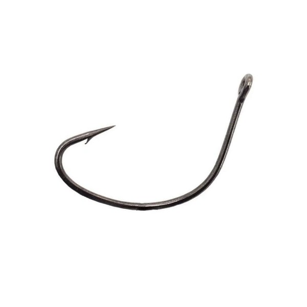 Encontraproduto.com.br - Anzol Pinnacle Wide Gap Black N1/0 C/10un - Robaleiro
