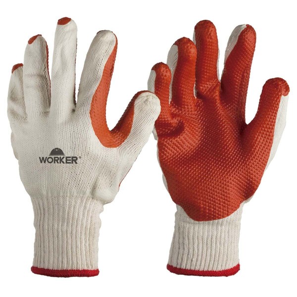 Encontraproduto.com.br - Luva Borracha Látex Vulcanizada Tamanho 9 (G) Par Worker
