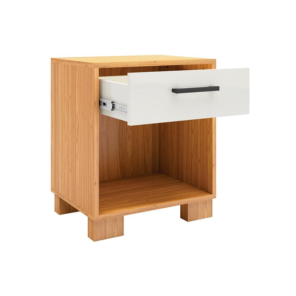 Encontraproduto.com.br - Mesa de Cabeceira 1 Gaveta MDF W343 Dalla Costa