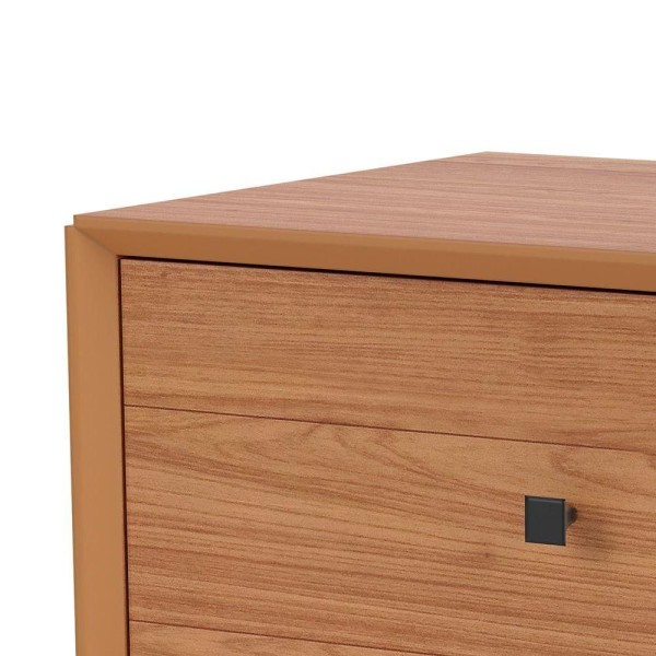 Encontraproduto.com.br - Mesa De Cabeceira Wood Prime Tw49 1 Gaveta Cor Freijo 50 Cm - 69424
