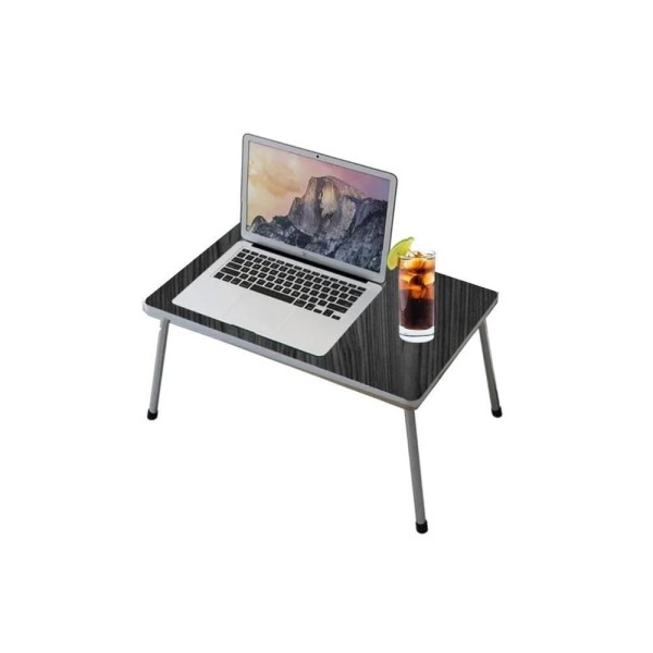 Encontraproduto.com.br - Mesinha De Cama Sofa Notebook Multiuso Dobravel Suporte Pret