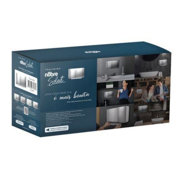 Encontraproduto.com.br - Dispenser Para Papel Toalha - Select - Nobre - Polido