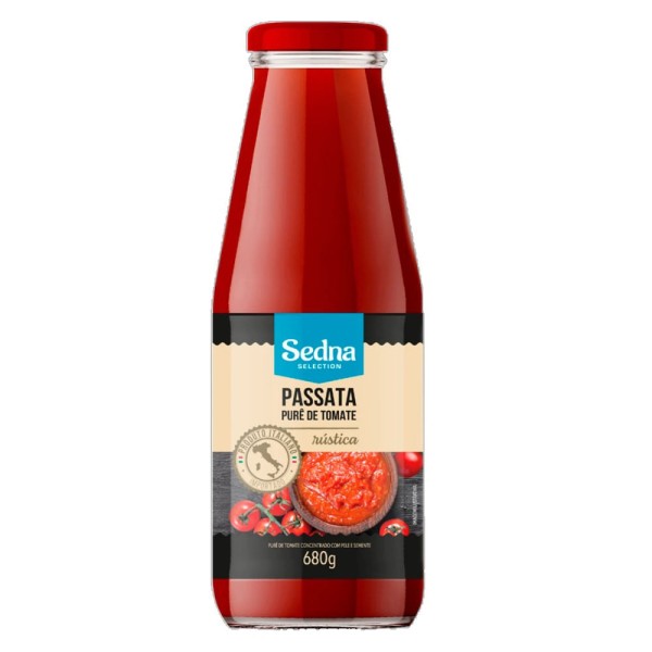 Encontraproduto.com.br - Passata de Tomate Sedna Rústica 680g