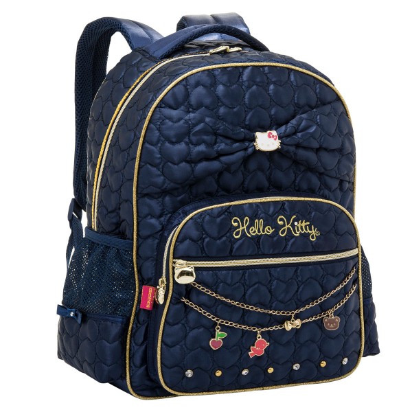 Mochila Escolar Pacifc Hello Kitty Sparkling Azul