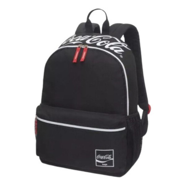 Mochila Escolar Coca Cola Re-blank Preto 78411404 Pacific