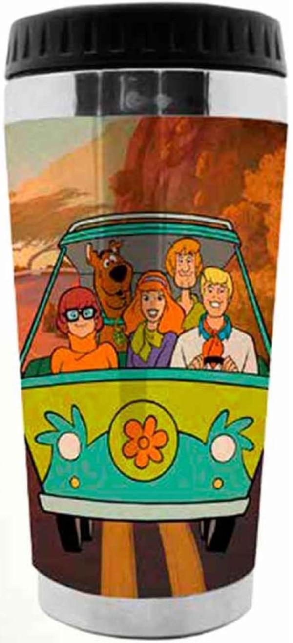 Encontraproduto.com.br - Copo Térmico - Scooby Doo - Máquina de Mistério