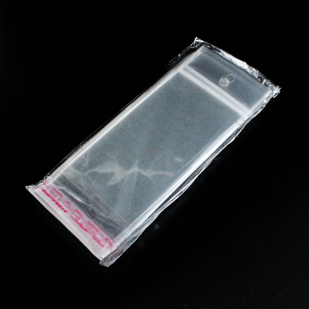 Encontraproduto.com.br - Saco Plástico Adesivado c/ Solapa 8x15 cm - Pct. com 100 un