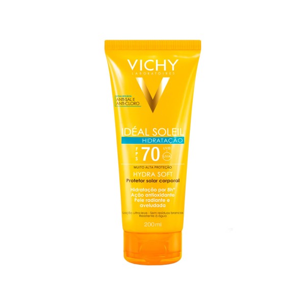 Encontraproduto.com.br - Protetor Solar Vichy Idéal Soleil Hydrasoft Fps70 200ml