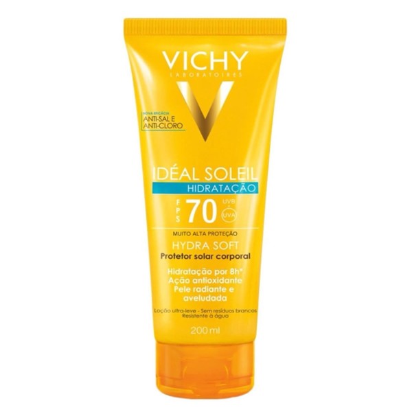 Encontraproduto.com.br - Protetor Solar Vichy Idéal Soleil Hydrasoft Fps70 200ml