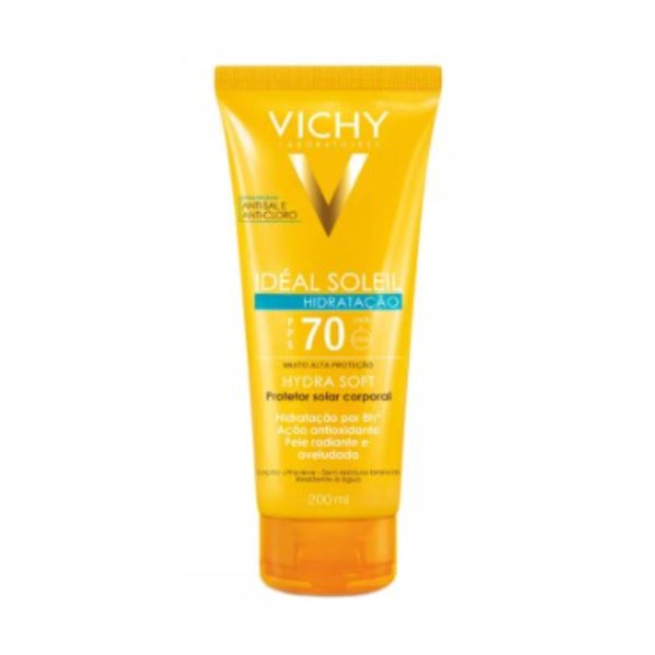 Encontraproduto.com.br - Protetor Solar Vichy Idéal Soleil Hydrasoft Fps70 200ml