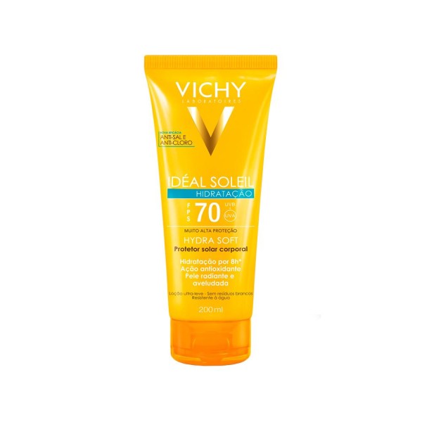 Encontraproduto.com.br - Protetor Solar Vichy Idéal Soleil Hydrasoft Fps70 200ml