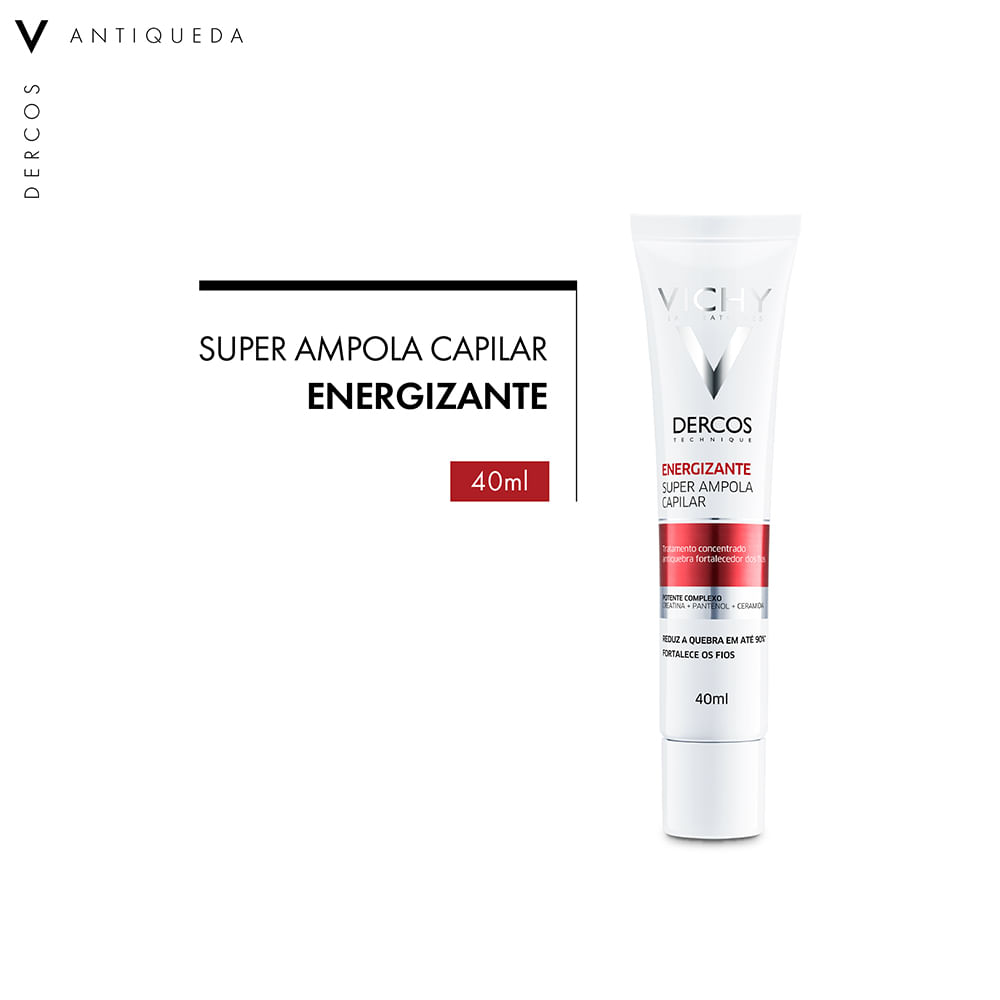 Encontraproduto.com.br - Vichy Dercos Ampola Energizante 40ml