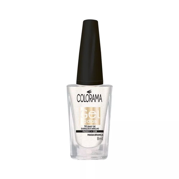Encontraproduto.com.br - Esmalte Gel Colorama Magia Branca 8Ml
