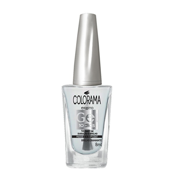 Esmalte Colorama Efeito Gel Top Coat 8ml