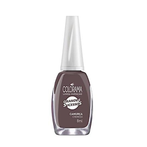 Encontraproduto.com.br - Esmalte Cremoso Grandes Sucessos Camurça Colorama 8mL