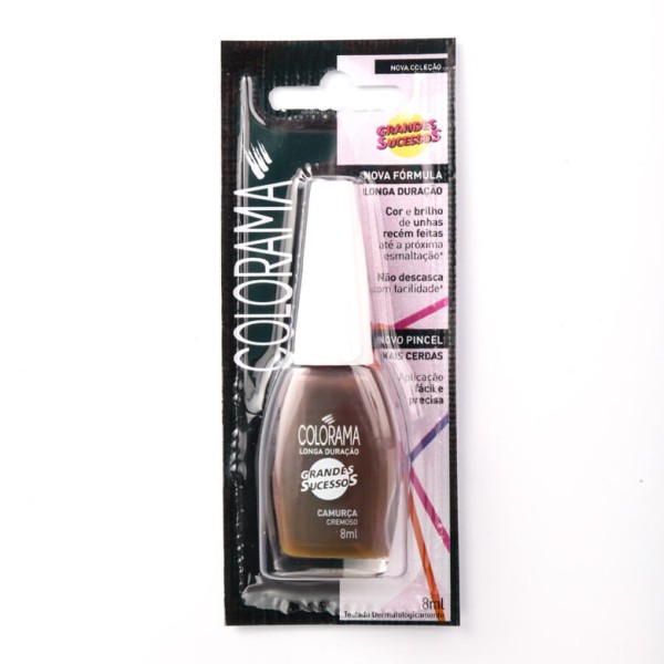 Encontraproduto.com.br - Esmalte Cremoso Grandes Sucessos Camurça Colorama 8mL