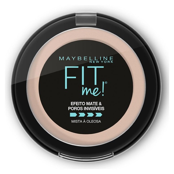 Encontraproduto.com.br - Pó Compacto Maybelline Fit Me! Super Claro 01 10g