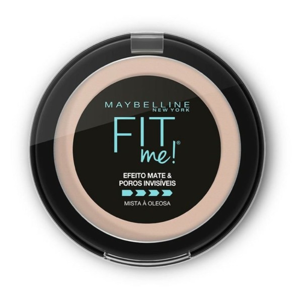 Encontraproduto.com.br - Pó Compacto Maybelline Fit Me! Super Claro 01 10g