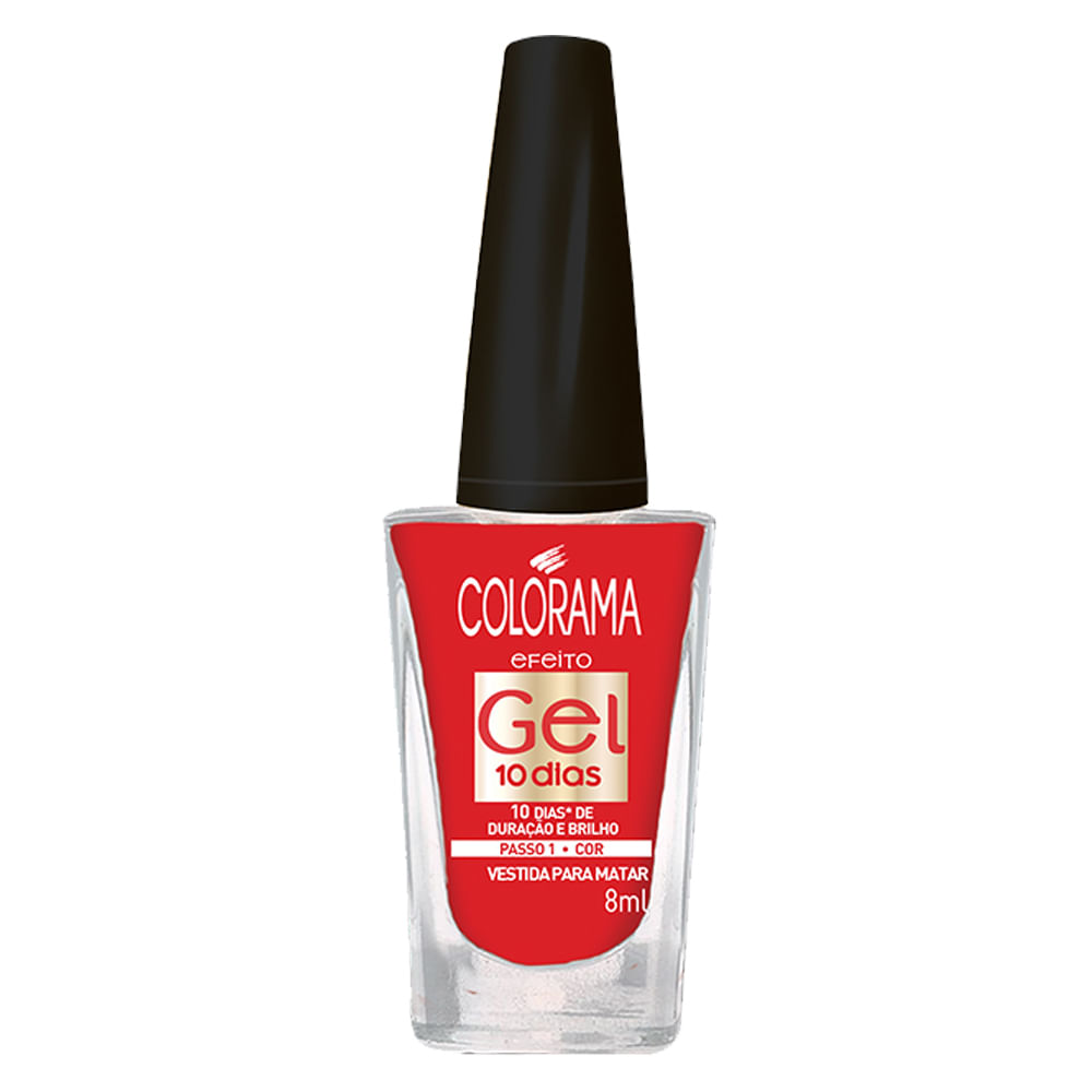 Esmalte Colorama Gel Vestida Pra Matar