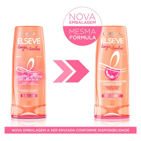 Encontraproduto.com.br - Condicionador L´oréal Paris Elseve Longo dos Sonhos Frasco 200ml