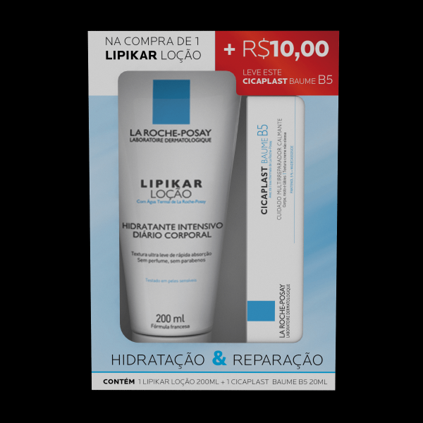 Encontraproduto.com.br - Lipikar Loção Hidratante 200ml Leve Cicaplast Baume B5 20g Por Apenas R$10,00