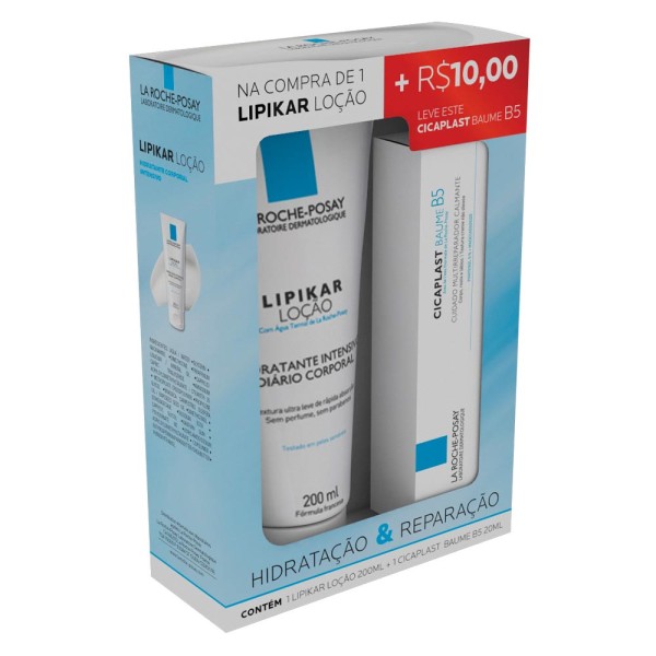 Encontraproduto.com.br - Lipikar Loção Hidratante 200ml Leve Cicaplast Baume B5 20g Por Apenas R$10,00