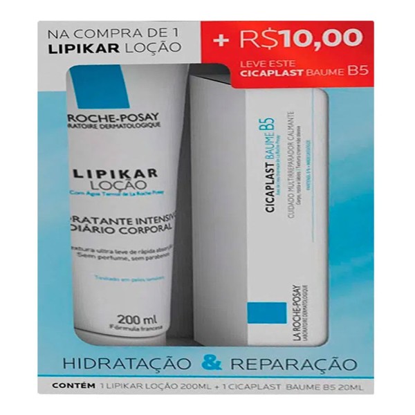 Encontraproduto.com.br - Lipikar Loção Hidratante 200ml Leve Cicaplast Baume B5 20g Por Apenas R$10,00