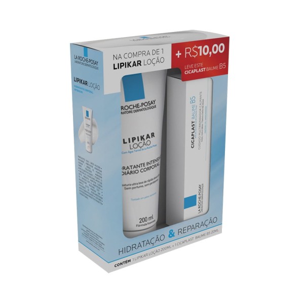Encontraproduto.com.br - Lipikar Loção Hidratante 200ml Leve Cicaplast Baume B5 20g Por Apenas R$10,00