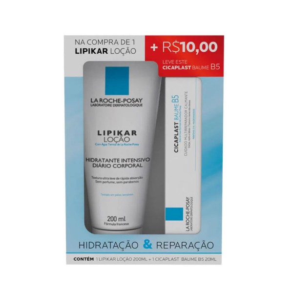 Encontraproduto.com.br - Lipikar Loção Hidratante 200ml Leve Cicaplast Baume B5 20g Por Apenas R$10,00