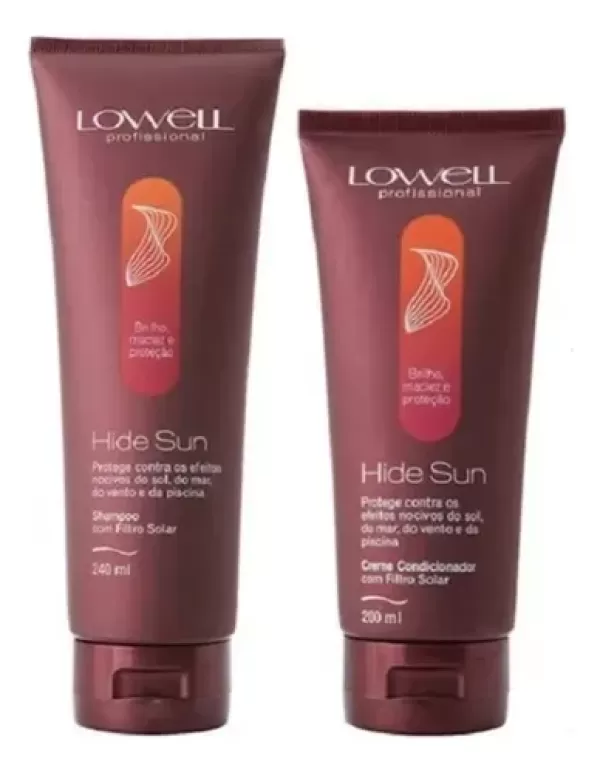 Lowell Kit Hide Sun Shampoo 240ml + Condicinador 200ml