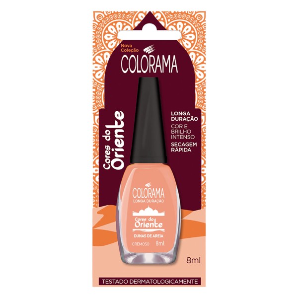 Encontraproduto.com.br - Esmalte Cremoso Colorama Cores Do Oriente - Dunas de Areia